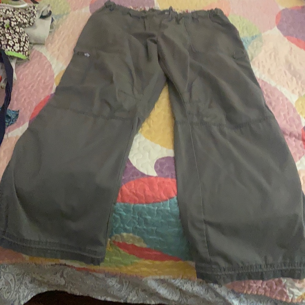 Grey pair Koi Scrub Pants